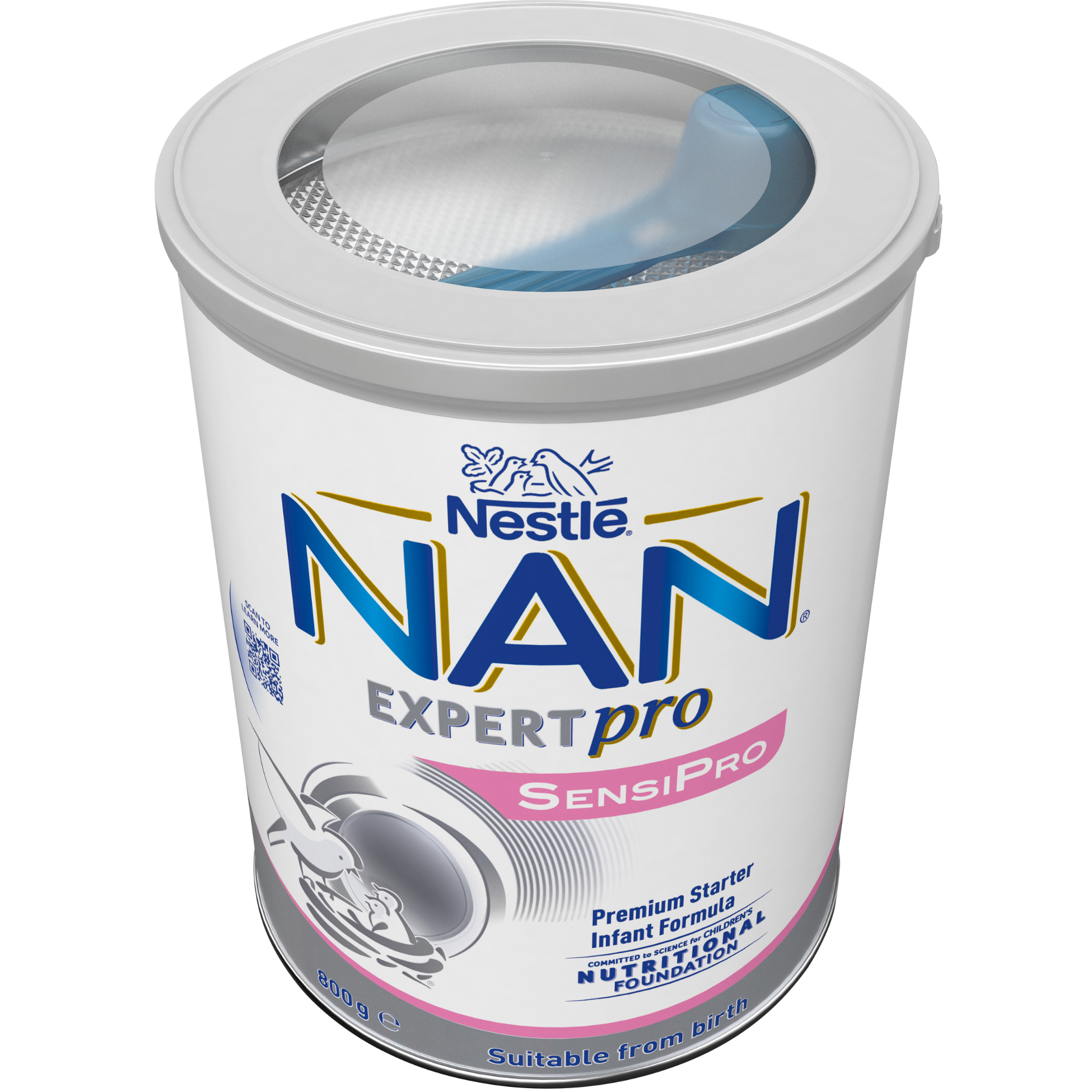 NAN EXPERTpro SENSIpro, Premium Baby Formula From Birth – 800g Lid