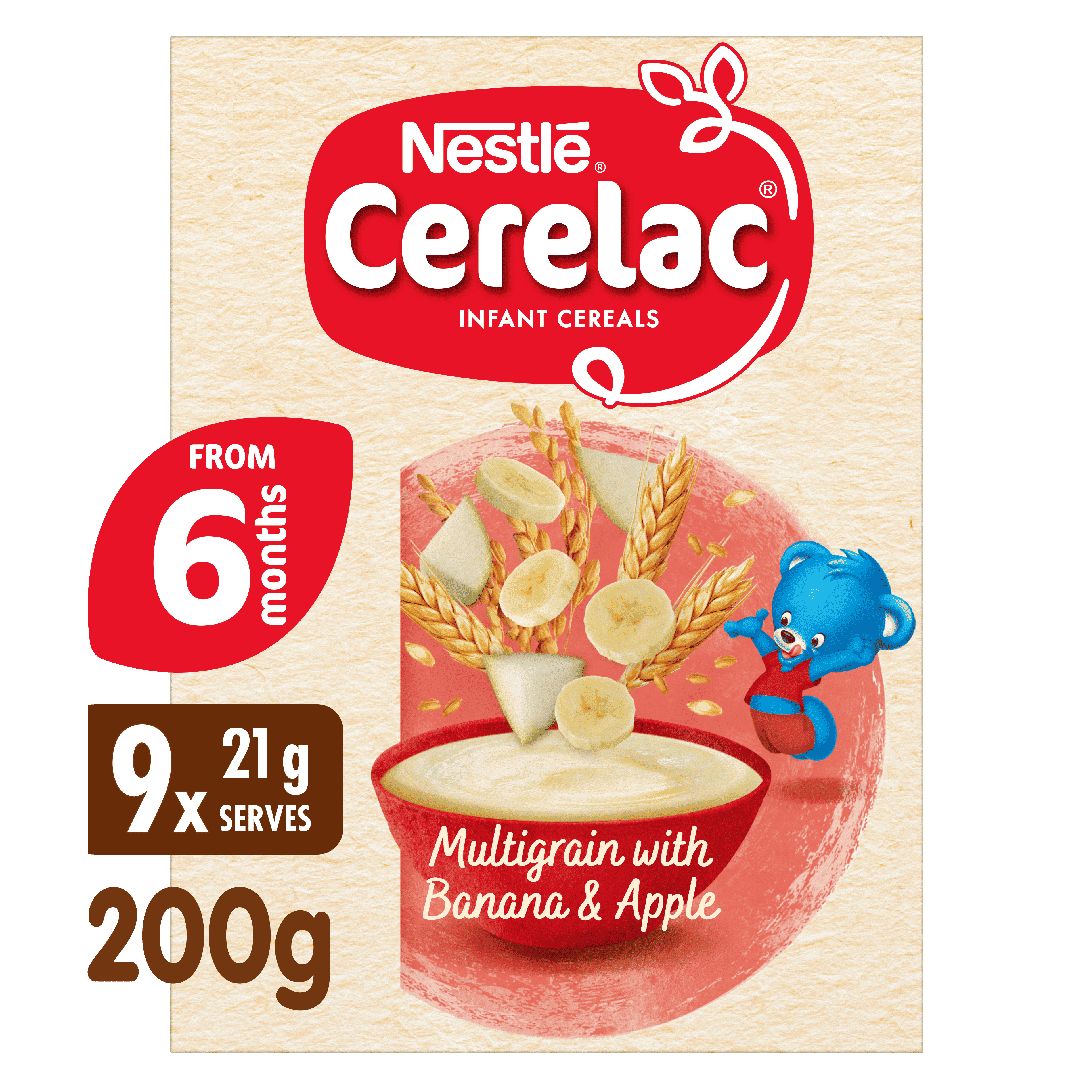Nestlé CERELAC Multigrain Cereal for Infants with Banana & Apple – 200g -8