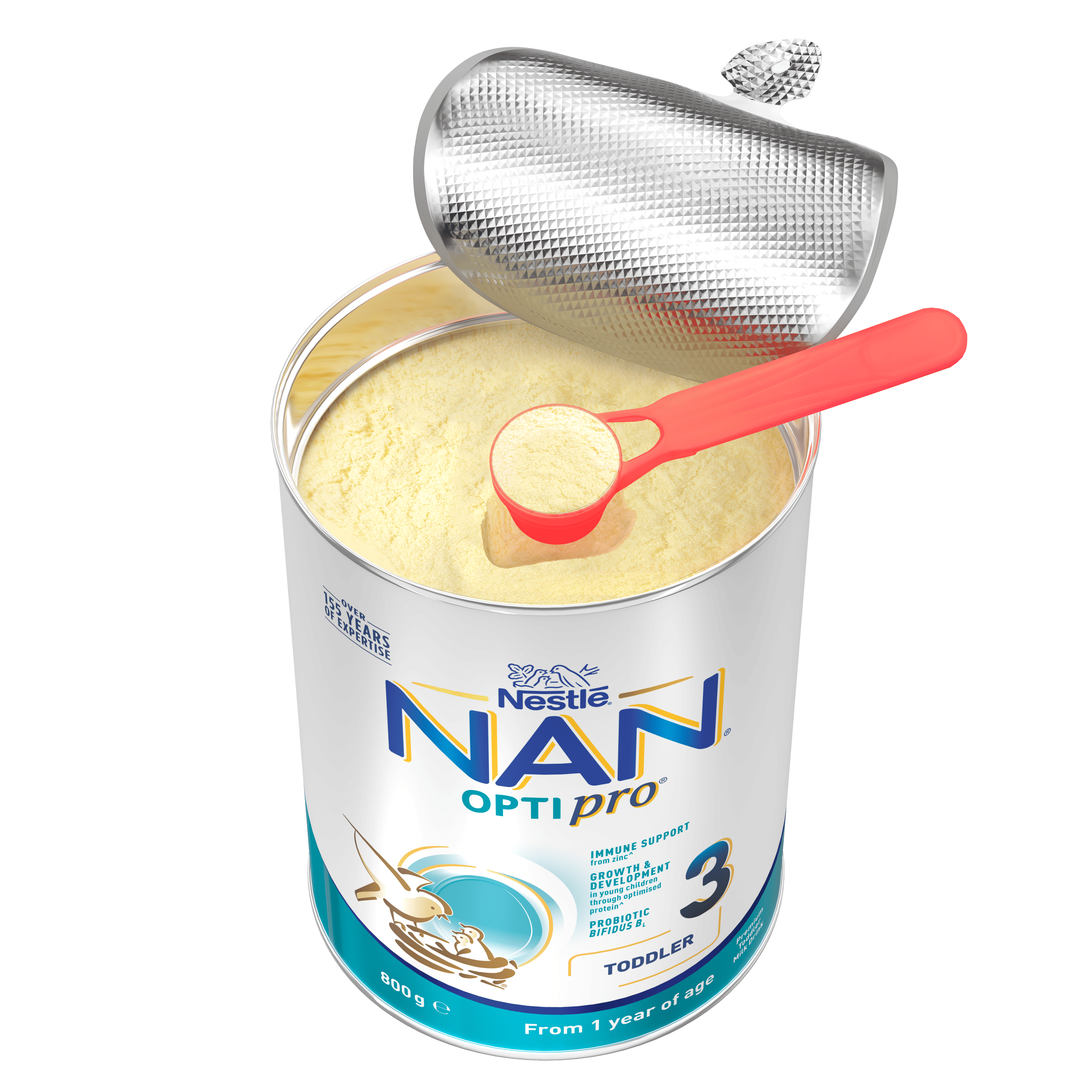 Nestlé NAN OPTIPRO 3 Toddler Formula, From 1 Year – 800g_4