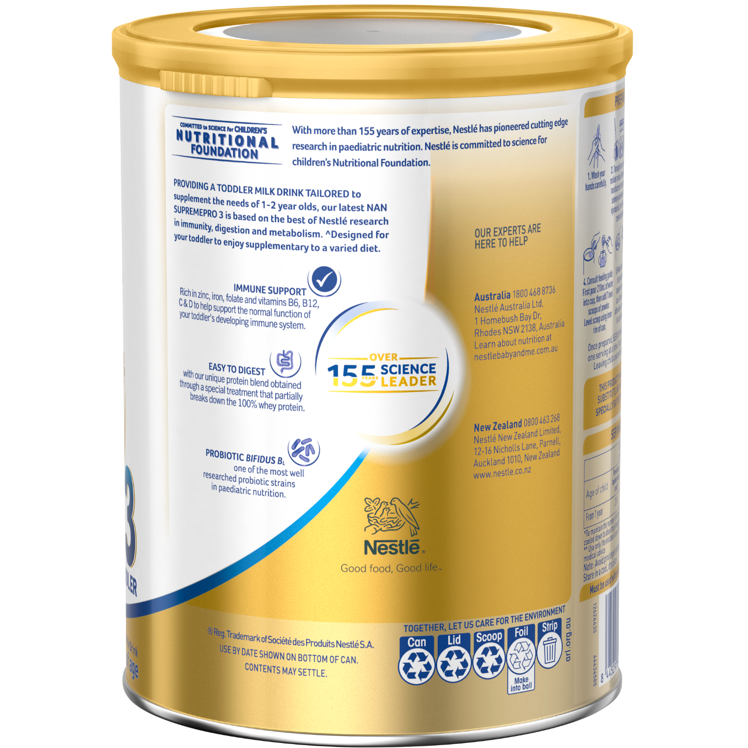 NAN SUPREMEpro 3 800g - Left