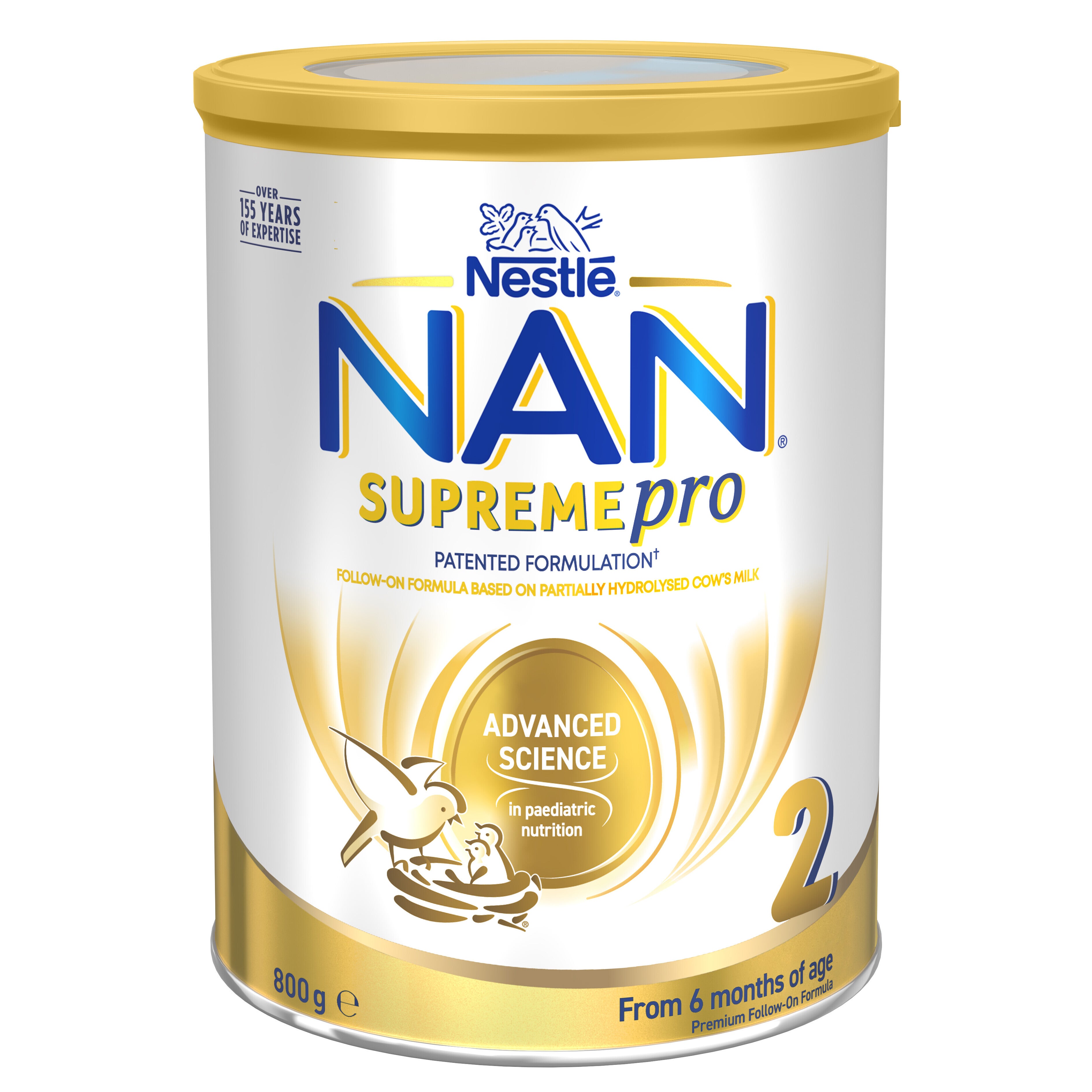 Nestlé NAN SUPREMEpro 2, Premium Follow-On Infant Formula – 800g