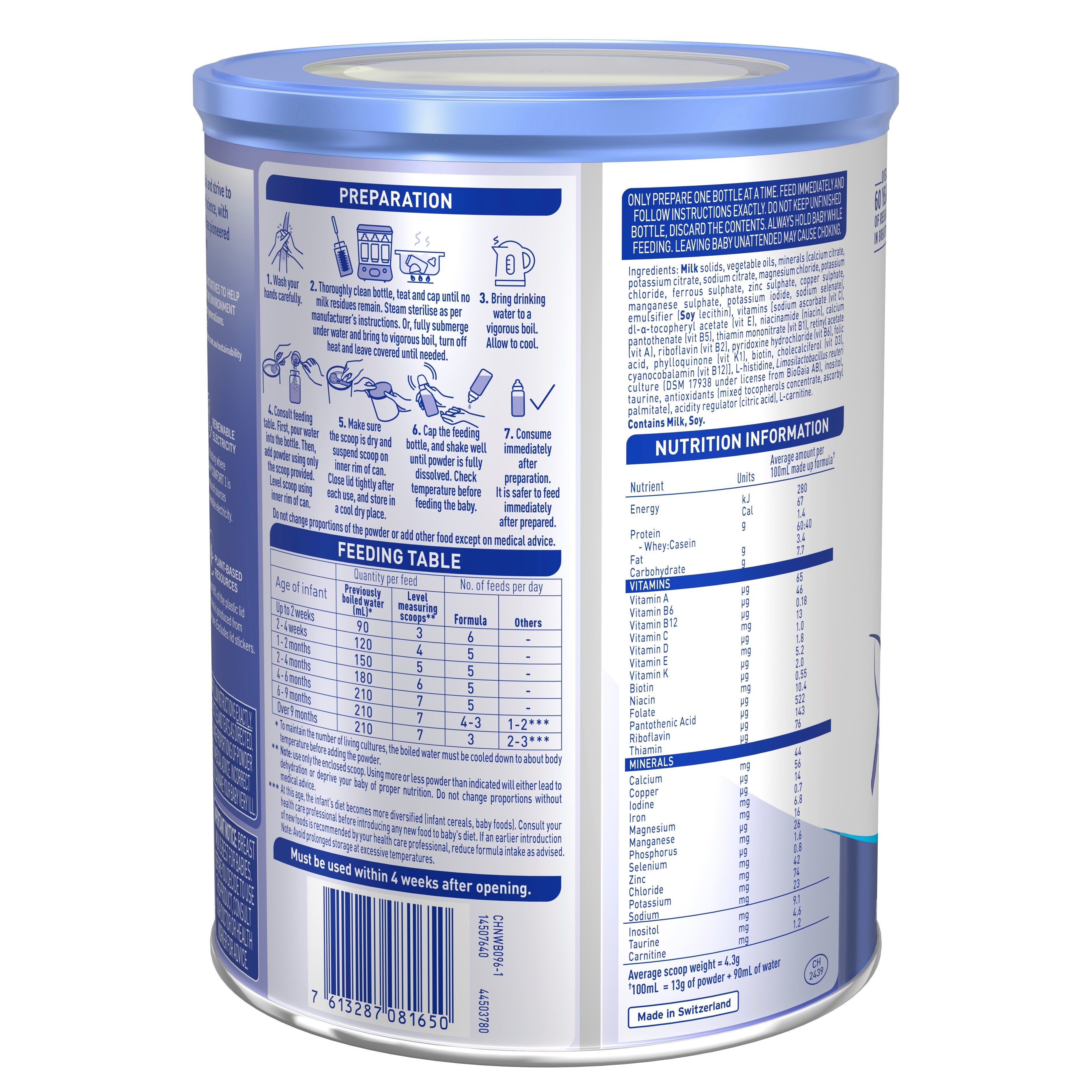 NAN Comfort 1 800g