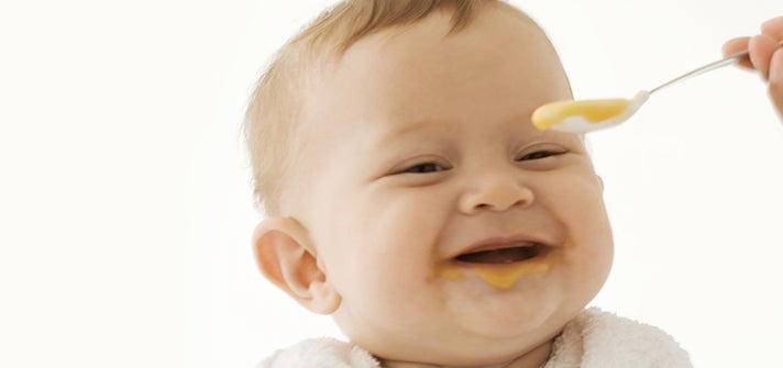 Face of feeding: the smile