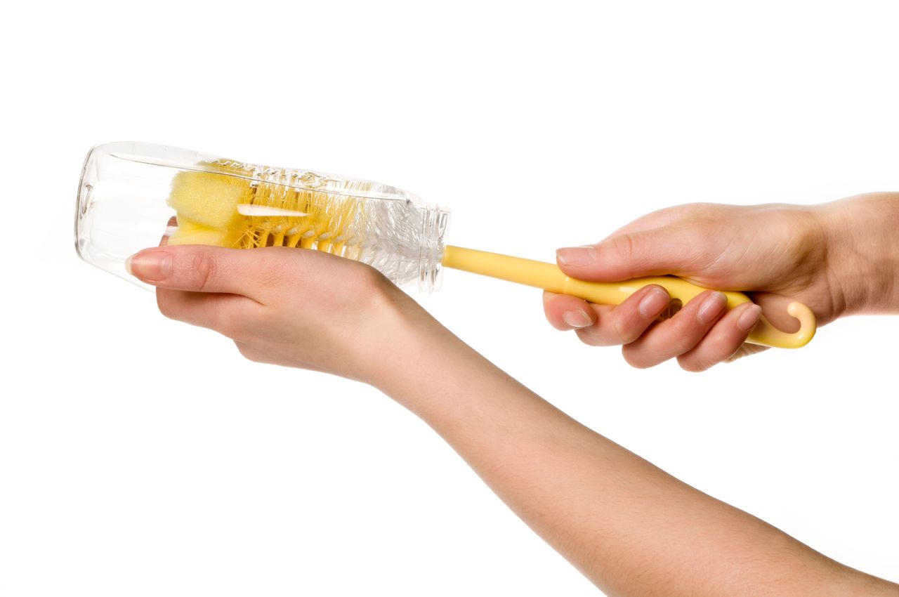 Bottle and teat brush