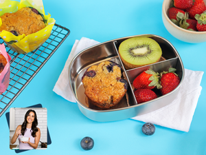 Banana Blueberry Muffins