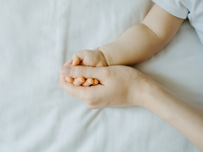Parent Holding Babies Hand Parent Holding Babies Hand