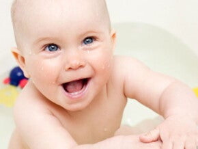 Bathing Baby-3 Bathing Baby-3