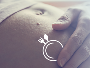 A mum-to-be does not need to eat for two