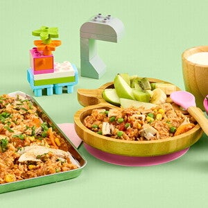 Chicken and Rice Tray Bake Chicken and Rice Tray Bake