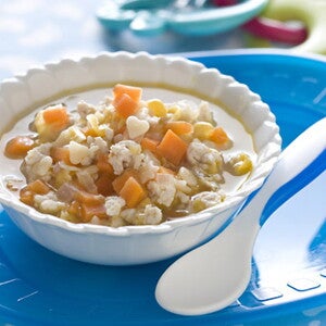 Creamed Corn and Chicken Soup 