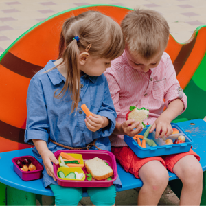 healthylunchbox children with healthylunchbox
