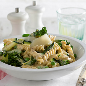 Creamy Pasta Primavera