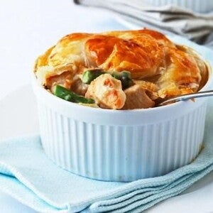 Chicken Mushroom and Asparagus Pie