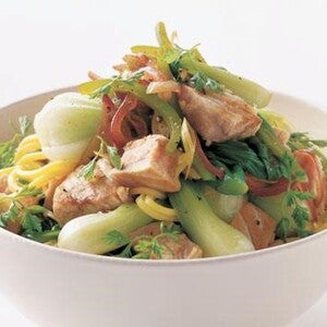 Stirfry Fish with Lemongrass & Asian Greens Stirfry Fish with Lemongrass & Asian Greens