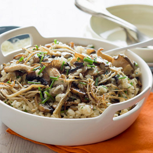 Baked Mushroom Risotto