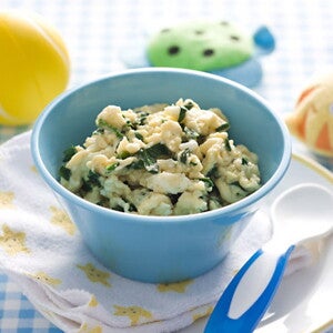 Scrambled Eggs with Spinach