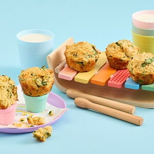 Spinach and Cheese Muffins Spinach and Cheese Muffins