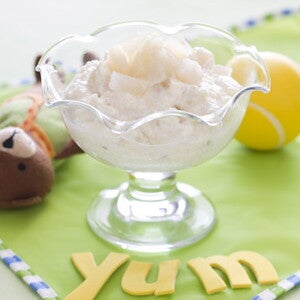 Custard, Couscous and Fruit