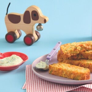 Zucchini Slice with Tzatziki Zucchini Slice with Tzatziki