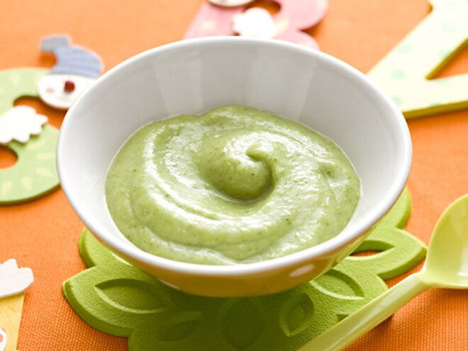 Avocado Broccoli Puree Avocado Broccoli Puree