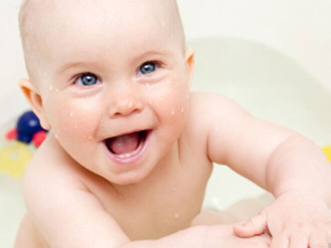 Bathing Baby-3 Bathing Baby-3