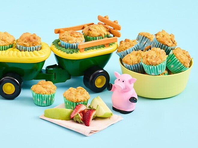 Carrot and Apple Muffins Carrot and Apple Muffins