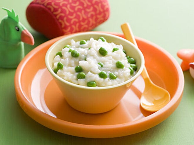 Cheesy Pea Risotto Cheesy Pea Risotto