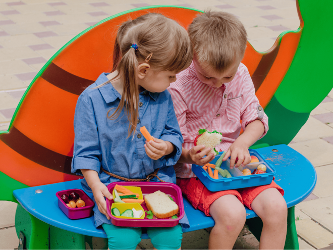 healthylunchbox children with healthylunchbox