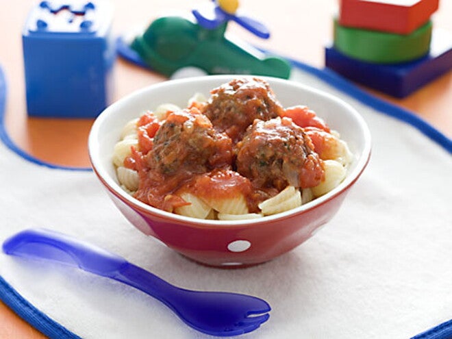 Mini Meatballs with Pasta Mini Meatballs with Pasta