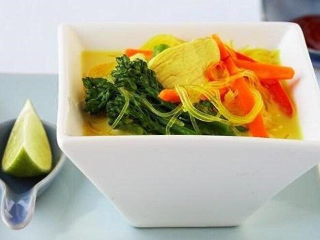 Chicken and Vegetable Laksa Style Soup Chicken and Vegetable Laksa Style Soup