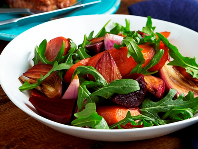 Warm Balsamic Vegetable Salad Warm Balsamic Vegetable Salad