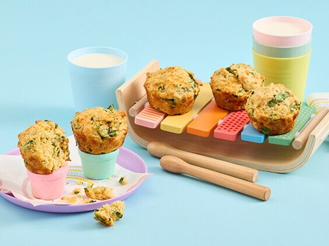 Spinach and Cheese Muffins Spinach and Cheese Muffins