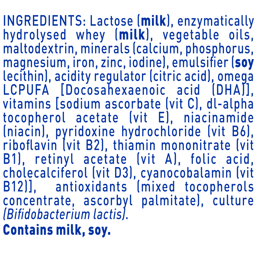 Nestlé NAN SUPREMEpro 4, Premium Toddler 2+ Years Milk Drink – 800g - Ingredients