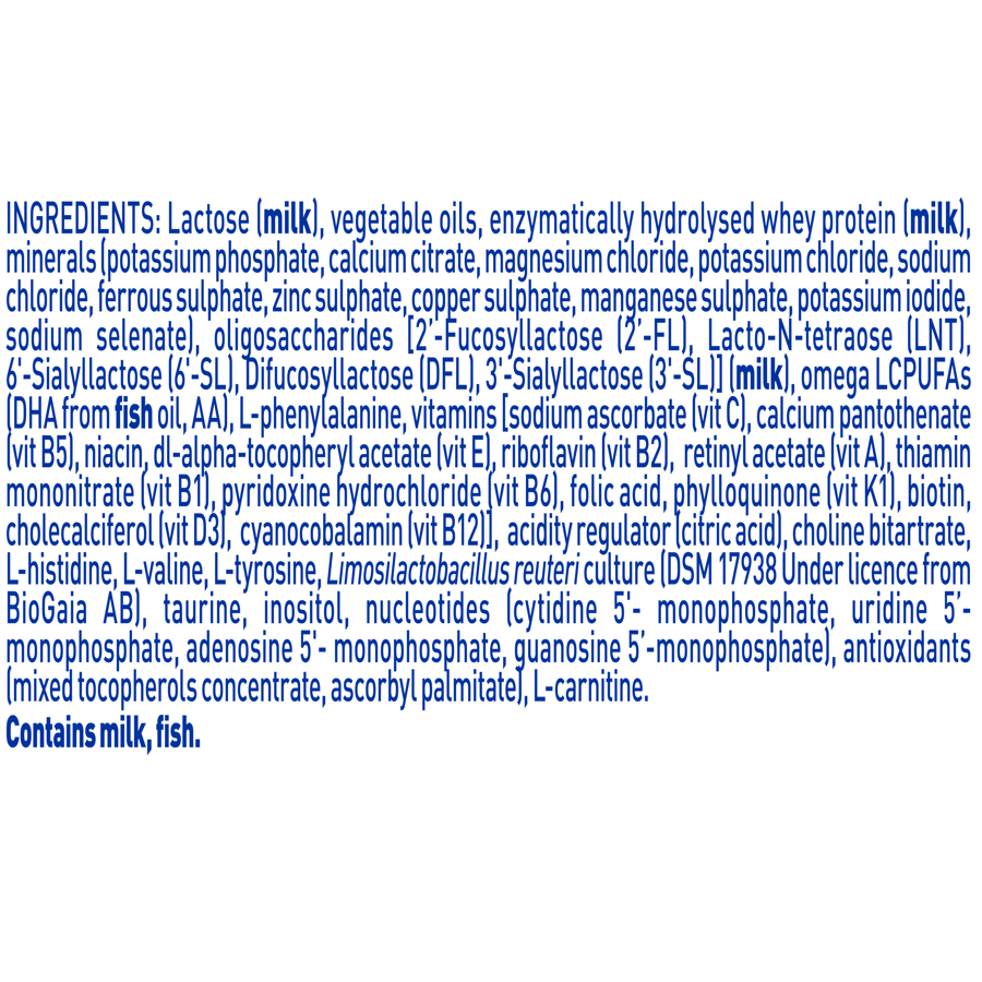 NAN EXPERTpro SENSIpro, Premium Baby Formula From Birth – 800g - Ingredients NAN EXPERTpro SENSIpro, Premium Baby Formula From Birth – 800g - Ingredients