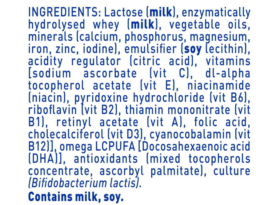 NAN SUPREMEpro 3 Toddler Milk Drink - Ingredients