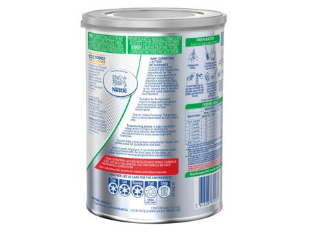 NAN EXPERTpro Lactose Intolerance 400g Back Middle