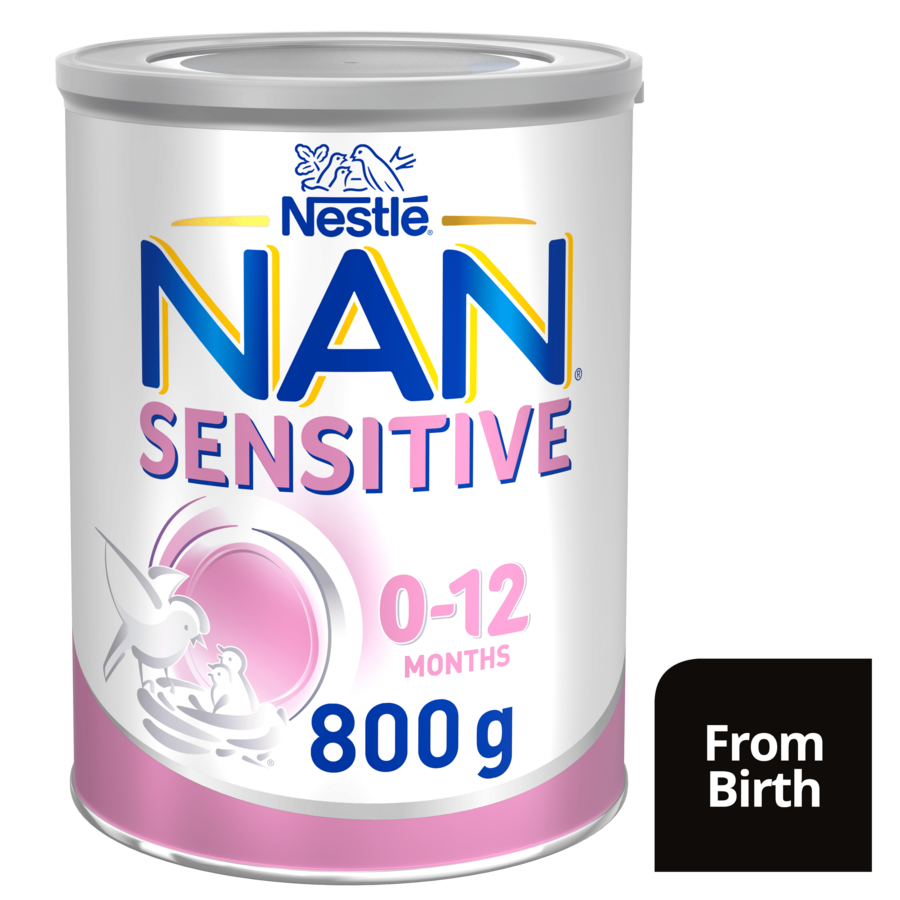Nestlé NAN SENSITIVE Infant Formula, From Birth to 12 Months – 800g - From Birth