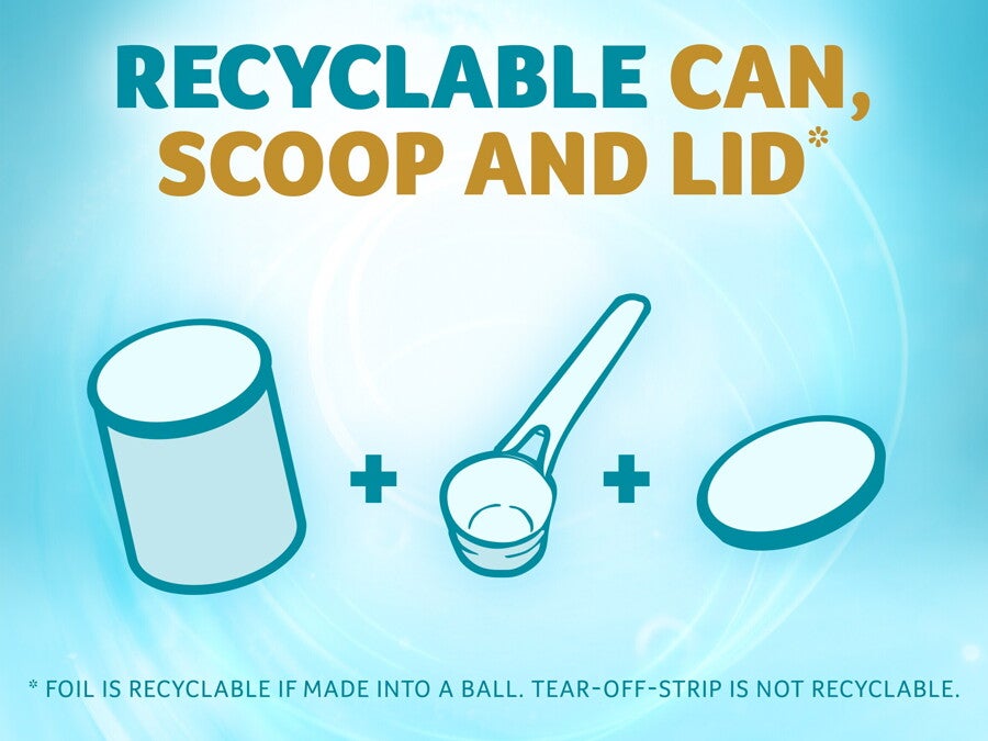 NAN OPTIPRO 3 800g - Recyclable can, scoop and lid