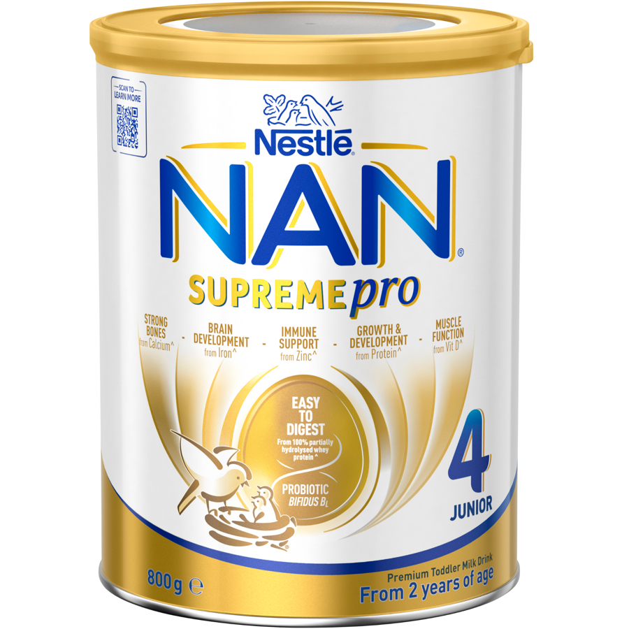 Nestlé NAN SUPREMEpro 4, Premium Toddler 2+ Years Milk Drink – 800g - Front