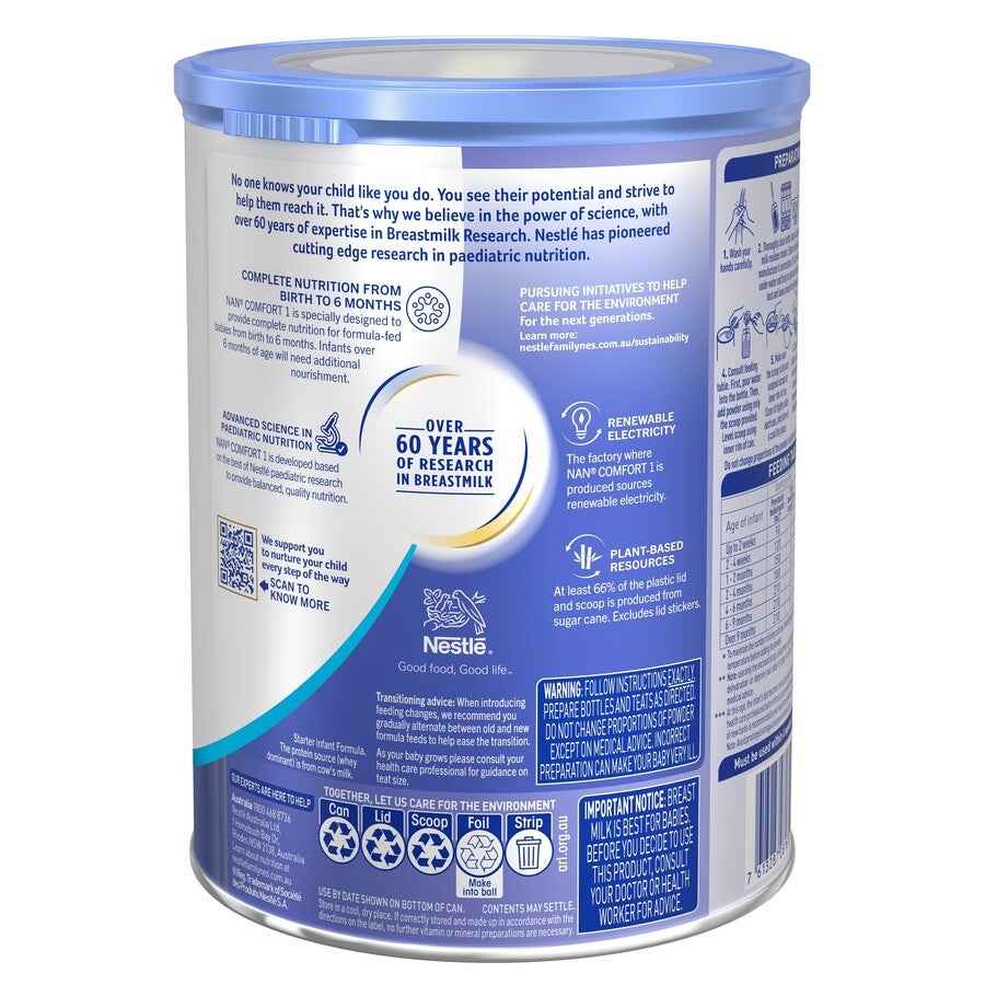 NAN Comfort 1 800g