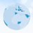 blue globe with parenting index countries highlighted