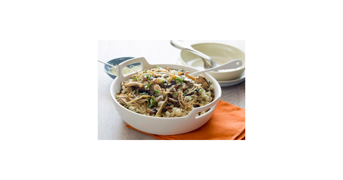 Baked Mushroom Risotto | Nestlé FamilyNes