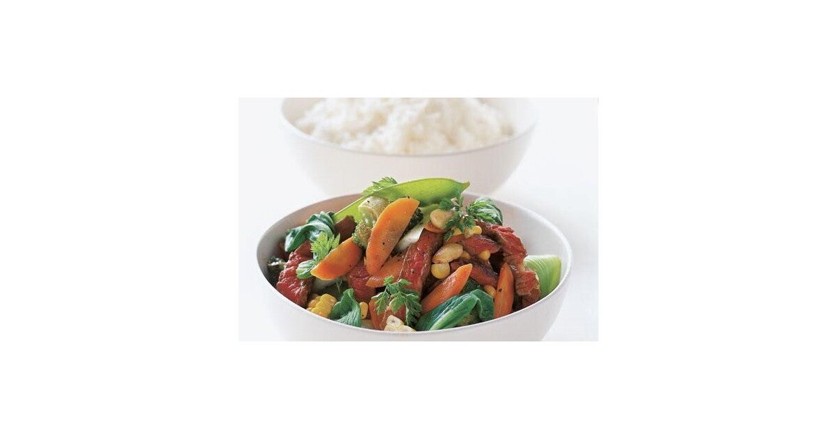 Mary’s Peppered Beef & Vegetables | Nestlé FamilyNes