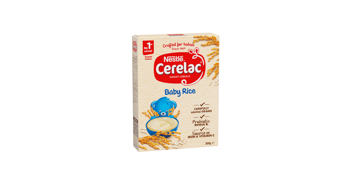 Rice Cereal Best Cereal For Babies To Start With Nestlé CERELAC