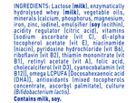 NAN SUPREMEpro 3 Toddler Milk Drink - Ingredients