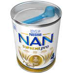 alt="Nestlé NAN SUPREMEpro 4, Premium Toddler 2+ Years Milk Drink – 800g Lid off