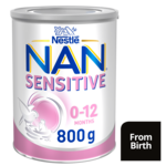 Nestlé NAN SENSITIVE Infant Formula, From Birth to 12 Months – 800g - From Birth