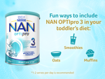 NAN OPTIPRO 3 800g - Ways to serve